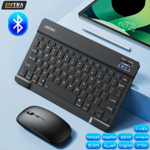 Bluetooth Wireless Keyboard Mouse For Smart Phones or PC