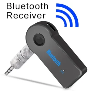 2 in 1 Bluetooth 5.0 receiver 3.5mm jack for car audio aux, headphone transmitter adapter
