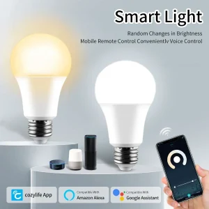 Cozylife WiFi Smart LED Bulb 12W 15W 20W for Alexa Google Home or Smart Phone