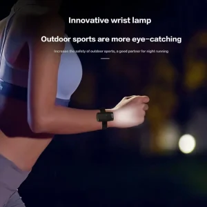 USB Rechargeable Wrist Ankle Light Waterproof Adjustable
 for Night Cycling & Running Enhances Visibility