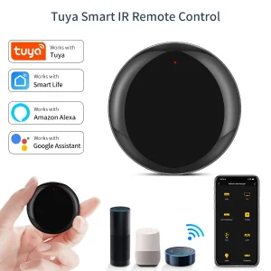 Smart Home Remote Universal Infrared Controller works with Google Alexa
Controls any kind of IR remote control - ceiling fans, air conditioners, tv, dvd