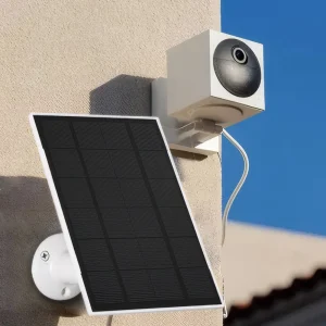 10W 5V Solar Panel Charger 2 in1 USB 
for Security Camera, Lighting, Cell Phones, Rechargable devices